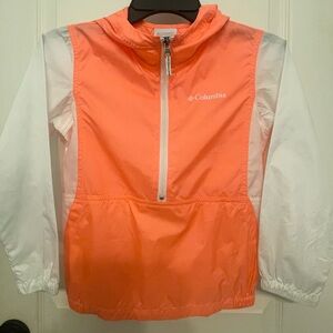 Columbia Kids' Bright Orange and White Jacket
